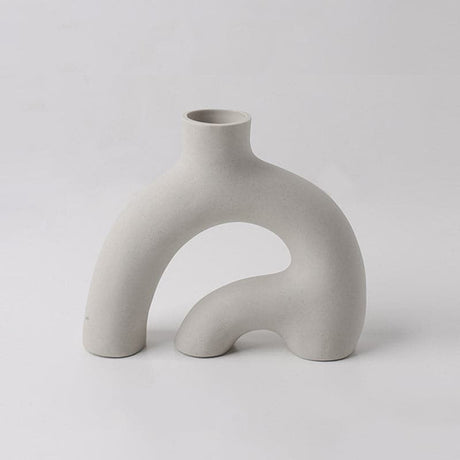 Modern Minimalist Abstraction Art Vase