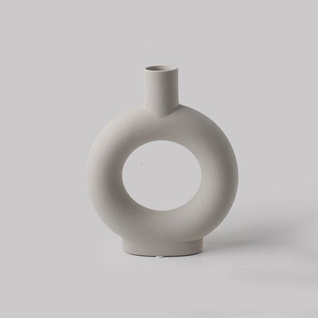 Modern Minimalist Abstraction Art Vase