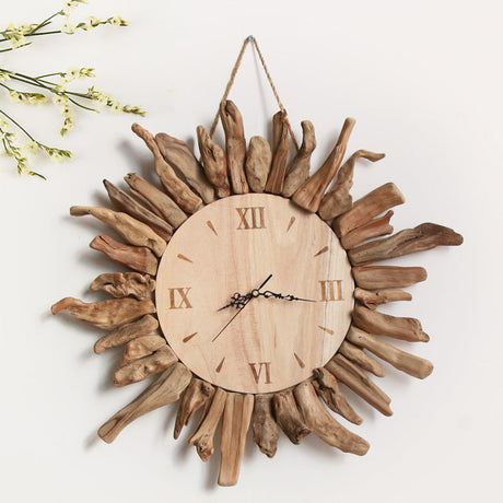 Wooden Silent Wall Clock