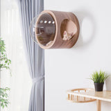 Wall Mounted Wooden Cat Bed