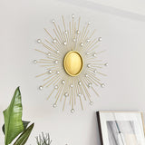 Gold Sunburst Wall Decor