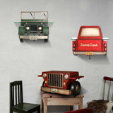 Red Pickup Truck Wall Decoration