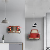 Red Pickup Truck Wall Decoration