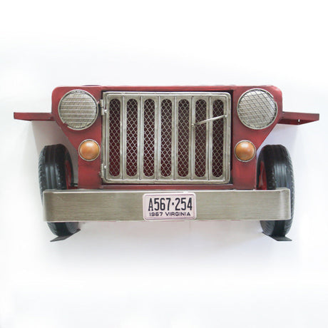 Red Pickup Truck Wall Decoration