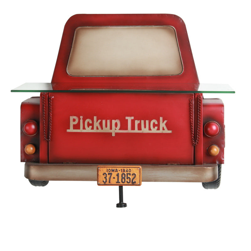 Red Pickup Truck Wall Decoration