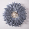 Feather Floral Wall Decor