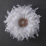 Feather Floral Wall Decor