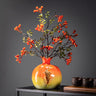 Orange Pomegranate Vases Tissue Box Ashtray
