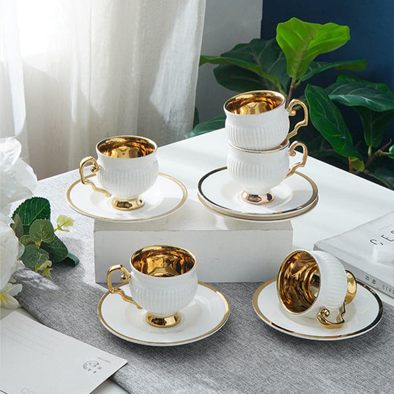 Turkish Tea Cups and Saucers