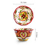 Bohemian Dinnerware Red Plates Bowls Mug