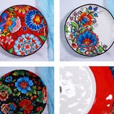 Bohemian Round Plates Set