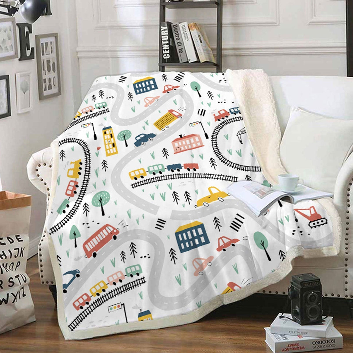 Cartoon Double Layer Thick Blanket