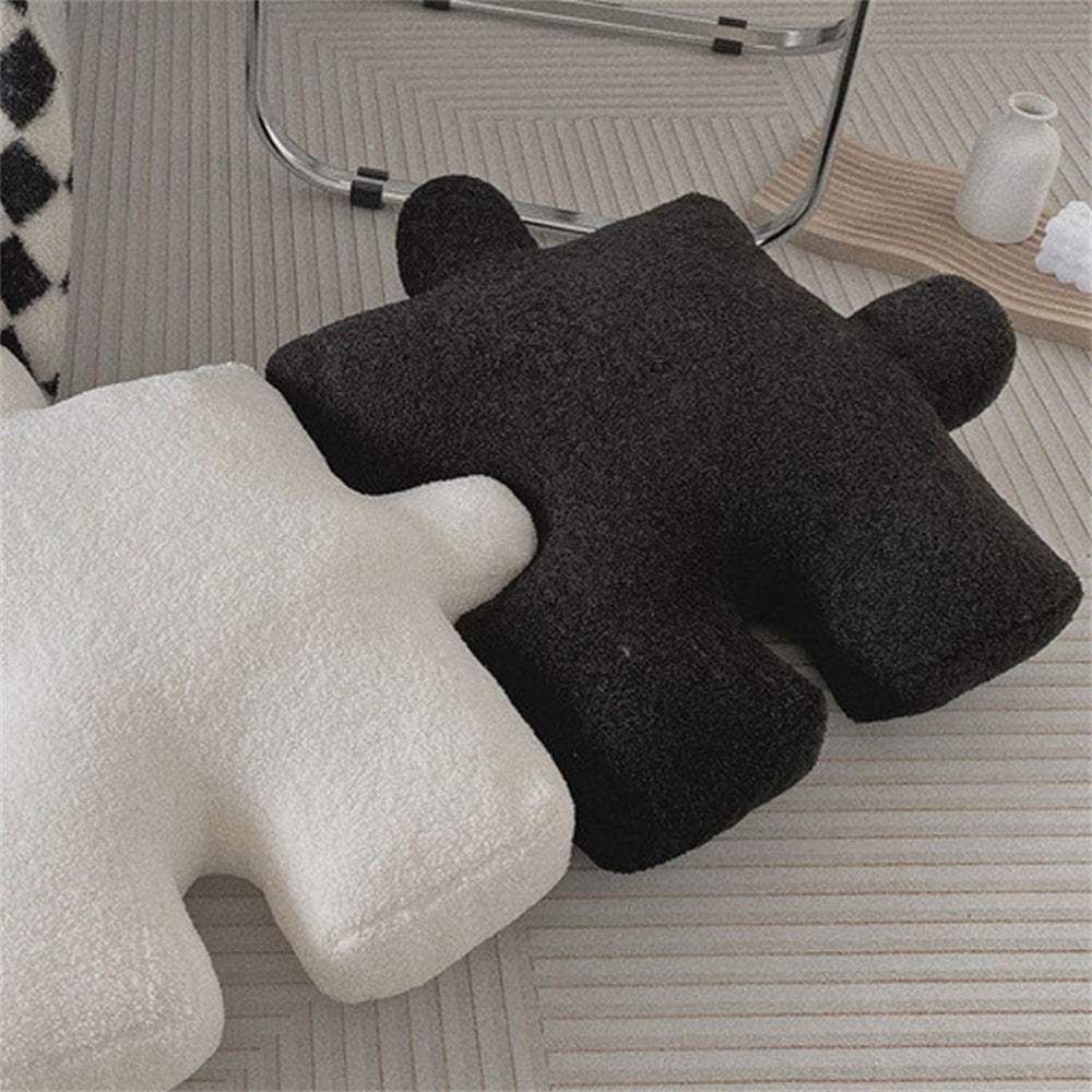 Black and White Throw Pillow Set