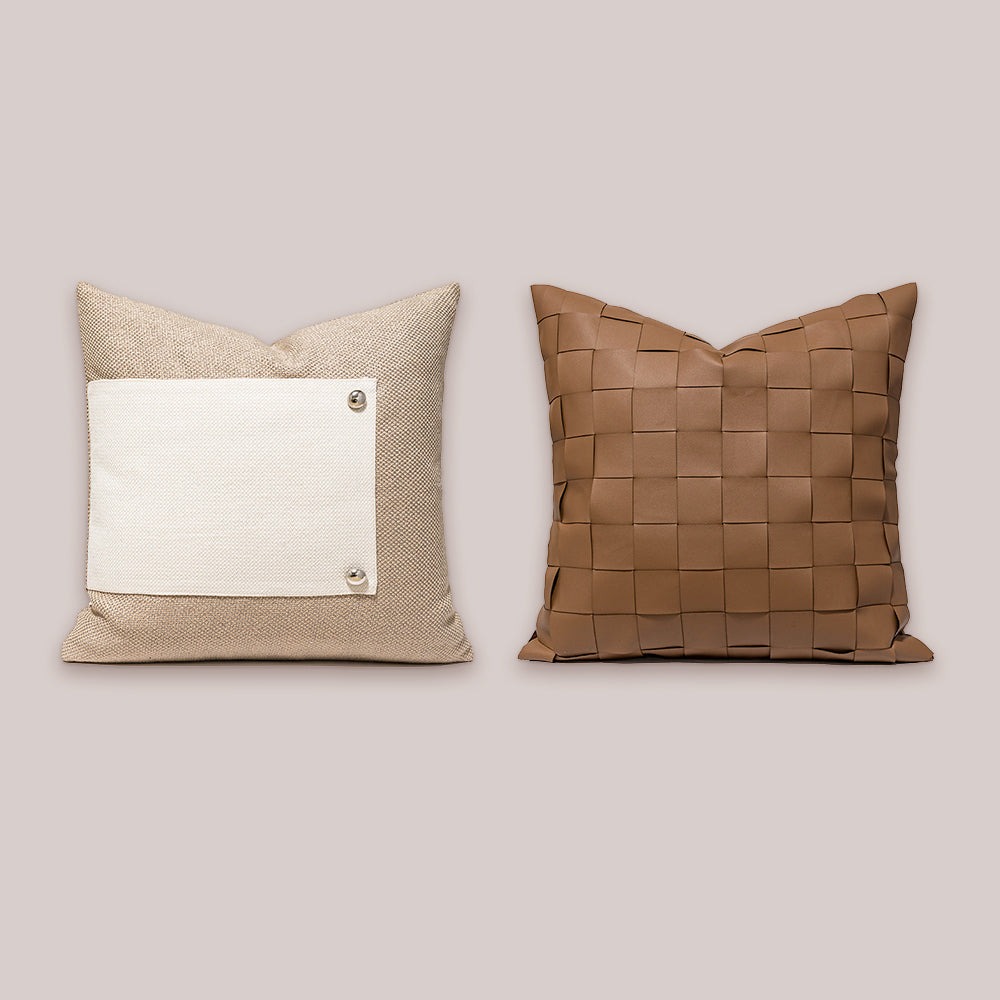 Patchwork Throw Pillow Covers