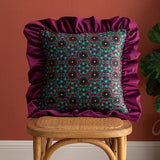 Boho Ruffles Throw Pillow Covers