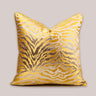 Gold Copper Mosaic Throw Pillow Covers