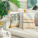 Bohemian Cotton Throw Pillow Covers