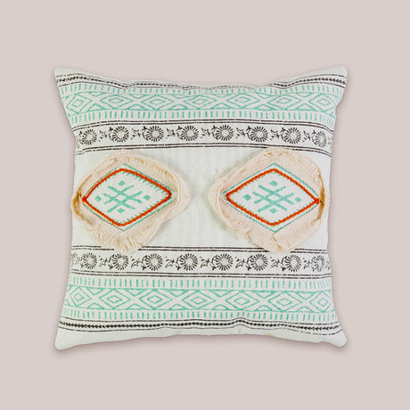 Bohemian Cotton Throw Pillow Covers