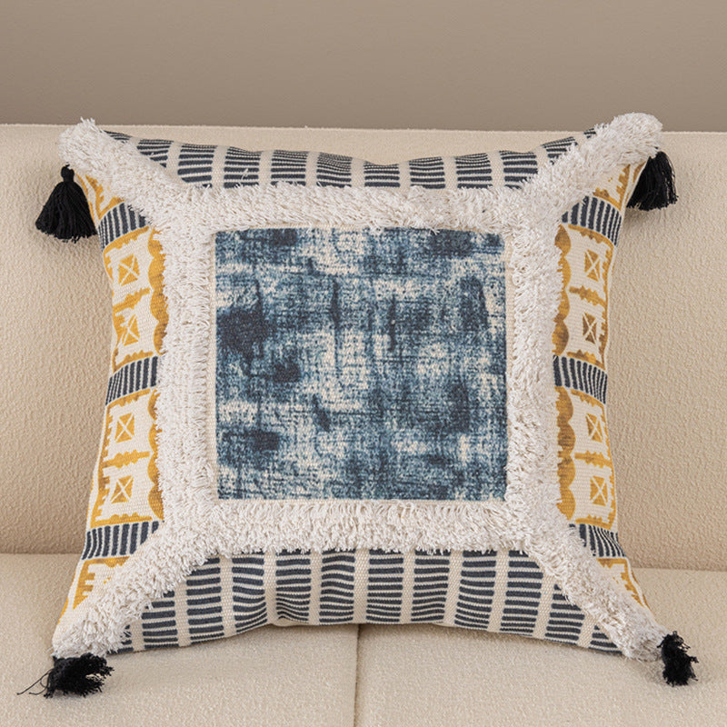 Boho Tufted Throw Pillow Covers