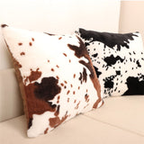 Cow Print Throw Pillow Covers