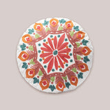 Round Ethnic Throw Pillow Covers