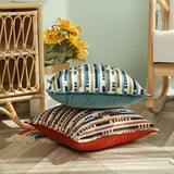 3D Striped Throw Pillow Covers