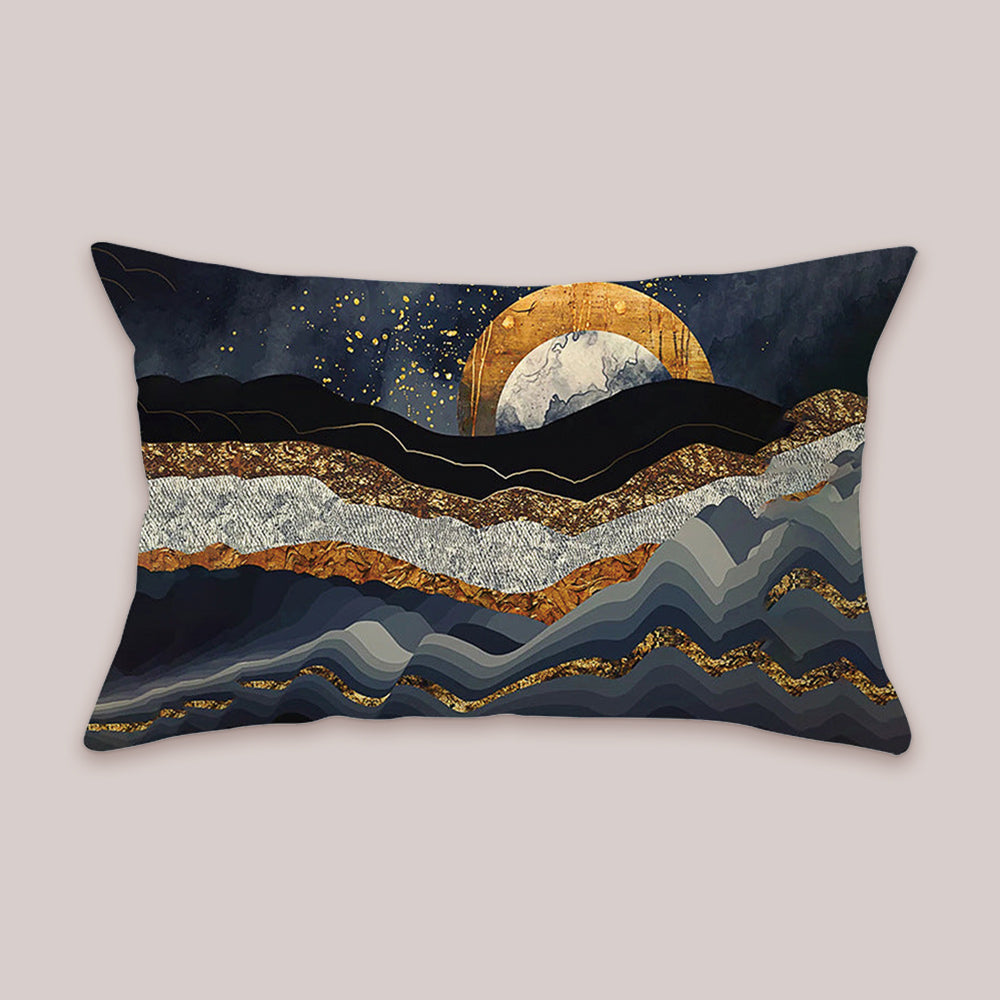 Chinoiserie Mountains Throw Pillow Covers