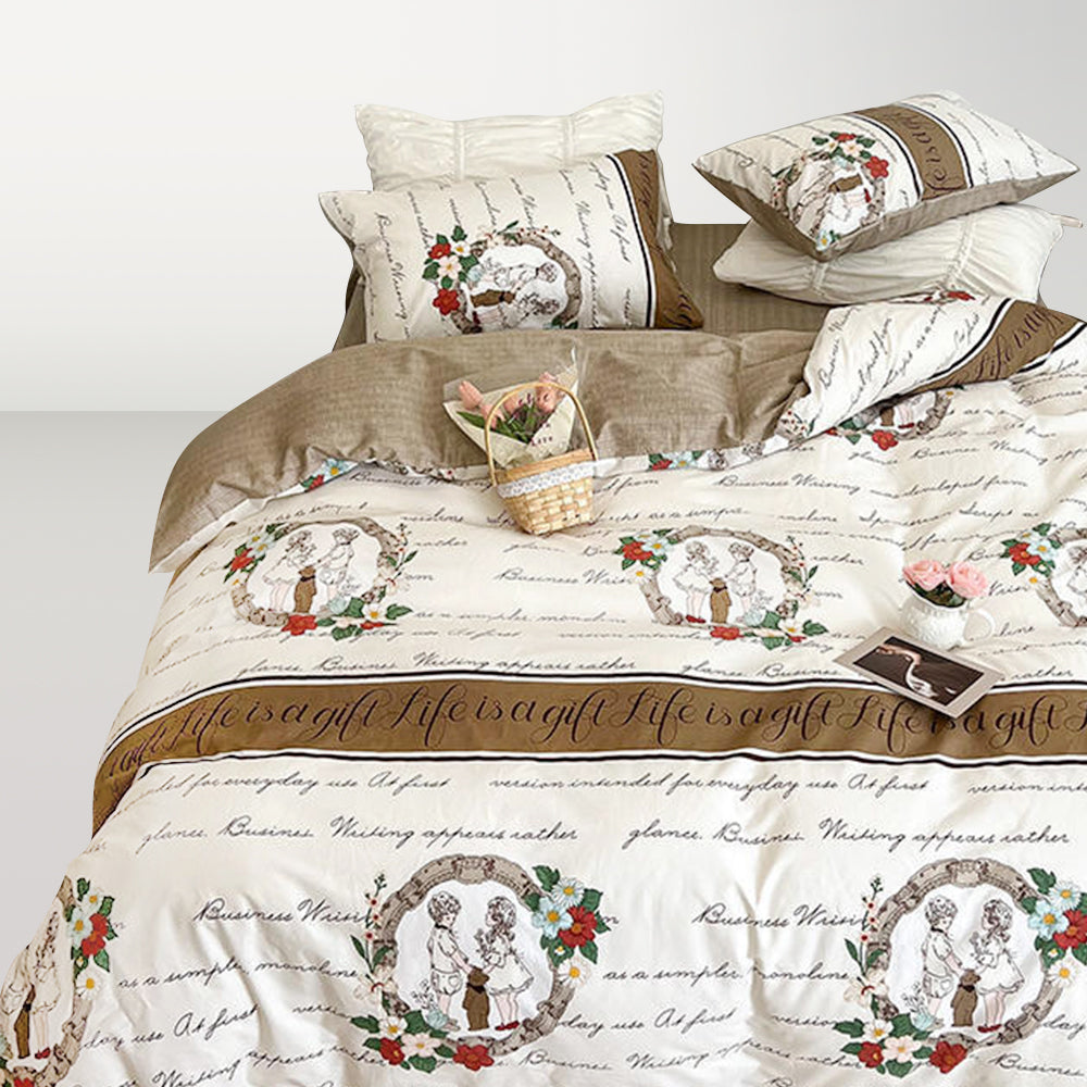 Romantic Manor Style Bedding Set