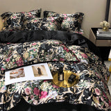 Luxury Flowers Cooling Bedding Set