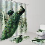 Gorgeous Peacock Series Shower Curtain