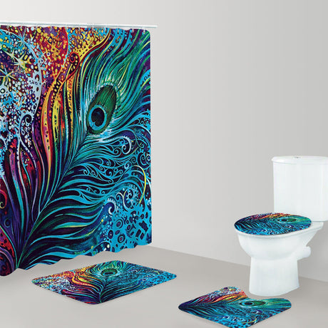 Gorgeous Peacock Series Shower Curtain