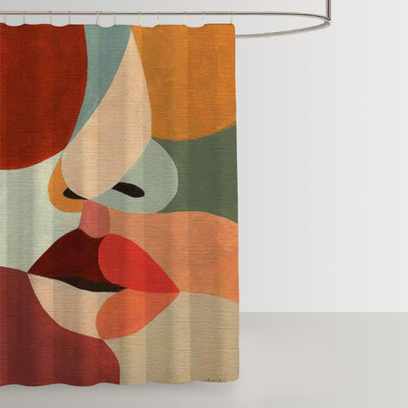 Psychedelic Colorful Shower Curtain