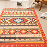 Moroccan Fringed Jute Cotton Rug