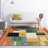 Moroccan Fringed Jute Cotton Rug