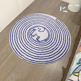 Circle Sketch Round Rugs