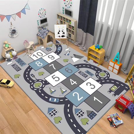 Nursery Gamer Traffic Rug