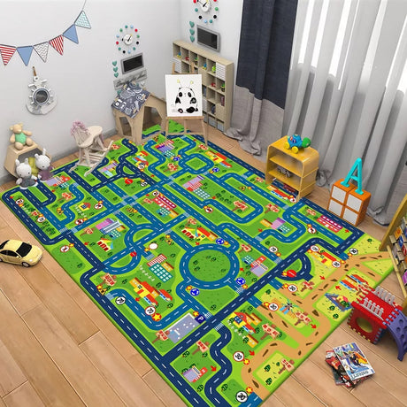 Nursery Gamer Traffic Rug