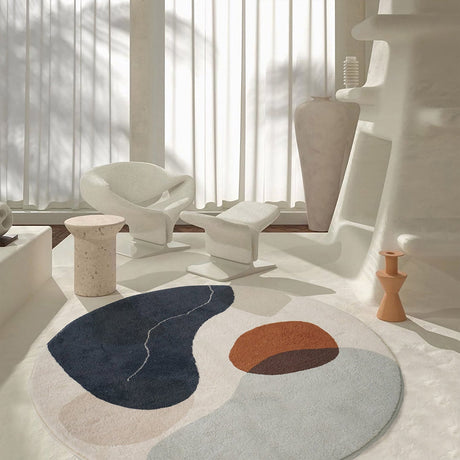 Morandi Neutral Rugs Aesthetic