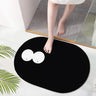 Funky Smiley Face Bathroom Mat