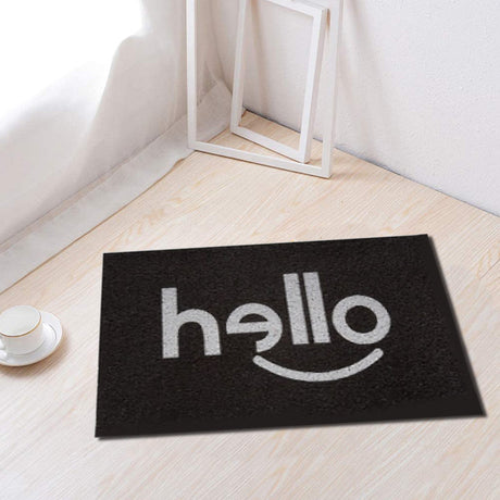Letters Hello Door Mat