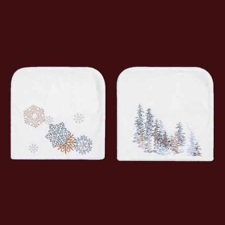 Christmas White And Gold Ornaments For Party Decoration