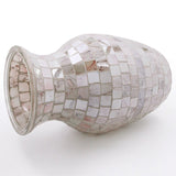 Shell Mosaic Glass Vase