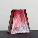 Geometric Irregular Glass Vase Set