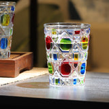 Colourful Diamond Whisky Glass Cup (2 PCS)