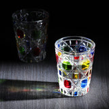 Colourful Diamond Whisky Glass Cup (2 PCS)