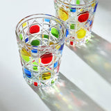 Colourful Diamond Whisky Glass Cup (2 PCS)