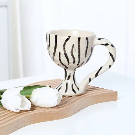 Japanese Handmade Ceramic Coffee Goblet