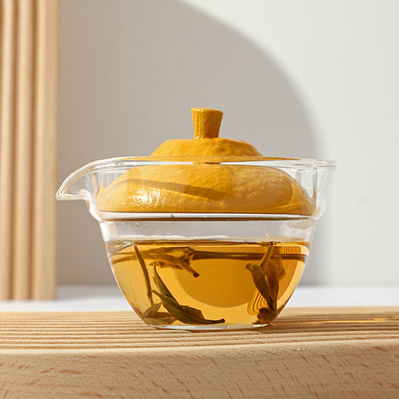 Creative Ugly Orange Shape Outdoor Convenient Teapot