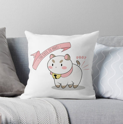 Anime Bee And Puppycat Pillow Case
