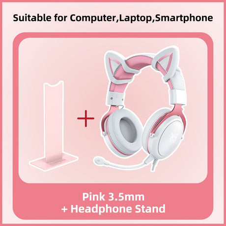 Cat Ear Gaming HD Mic Headphone